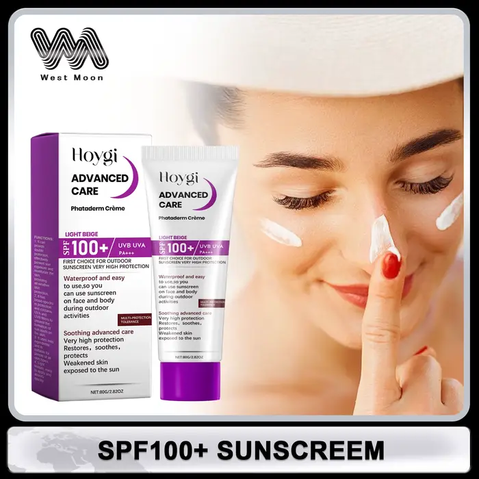 Spf100 +-Crème pour le visage contre les coups de soleil, protection UV, imperméable, Wiltshire, hyd