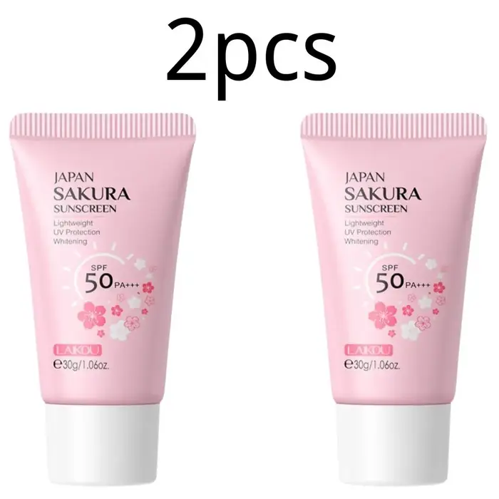 Sakura-Crème Solaire éventuelles F50 Hydratante UV