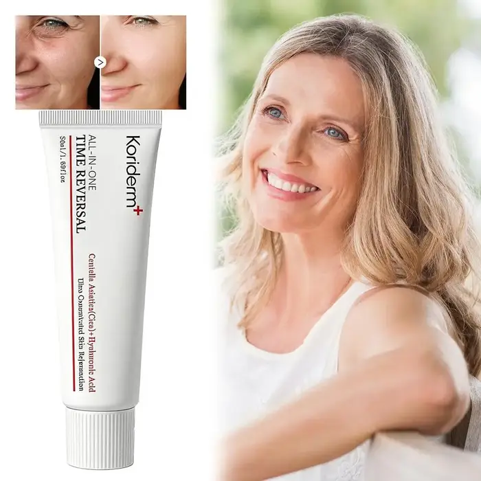 Crème réparatrice coréenne à la Centella Asiatica 50ml, hydratant anti-âge, réduit les rides, raffer