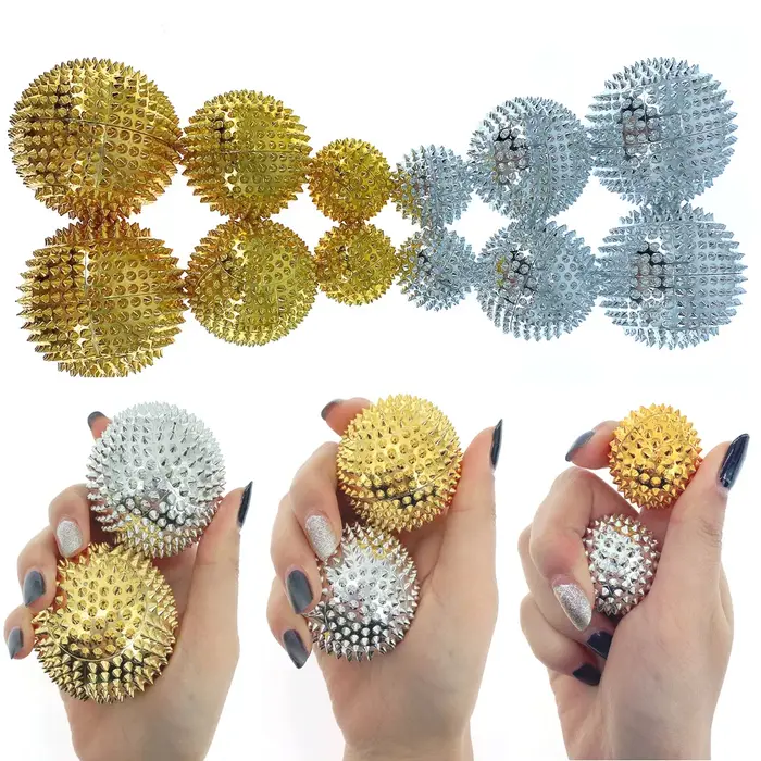 2 pièces – Balle de massage magnétique pour points d'acupuncture