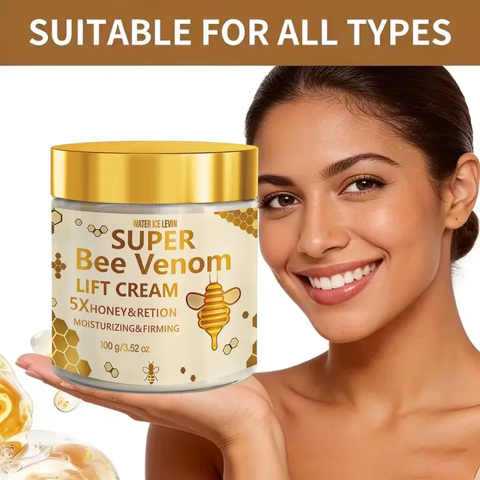 Crème raffermissante pour le visage au venin d'abeille