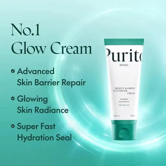 Crème coréenne Purito Mighty Bamboo Extract Panthenol