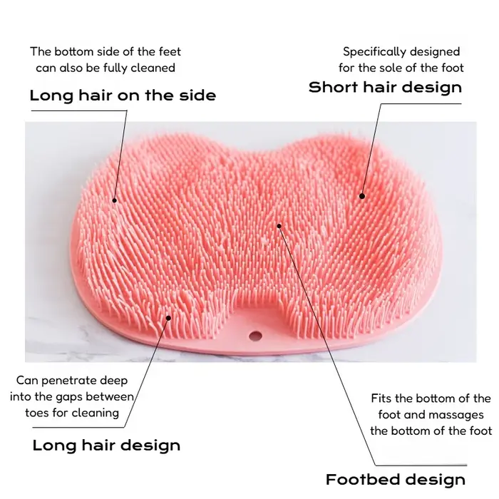 Brosse de lavage des pieds