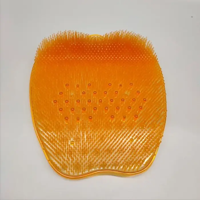 Tapis de douche exfoliant doux et sûr pour les pieds