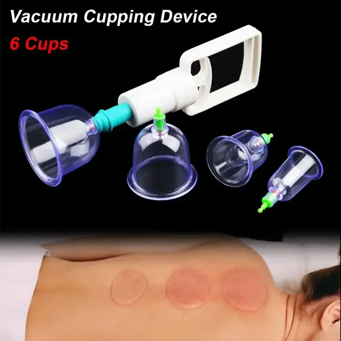 Lot de 8 ventouses anti-cellulite à aspiration