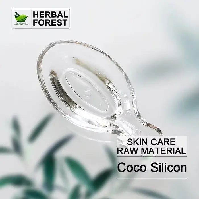 Huile de silicone naturelle pure, caprylate de coco, soin de la peau hydratant