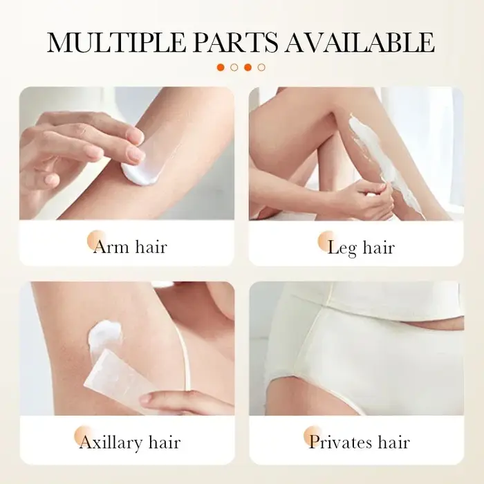 Nouvelle Crème Épilatoire Permanente