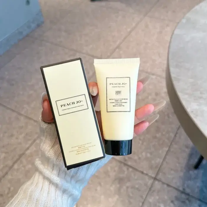 Crème pour les mains à la vitamine E parfumée à la freesia 50g, crème hydratante longue durée pour p