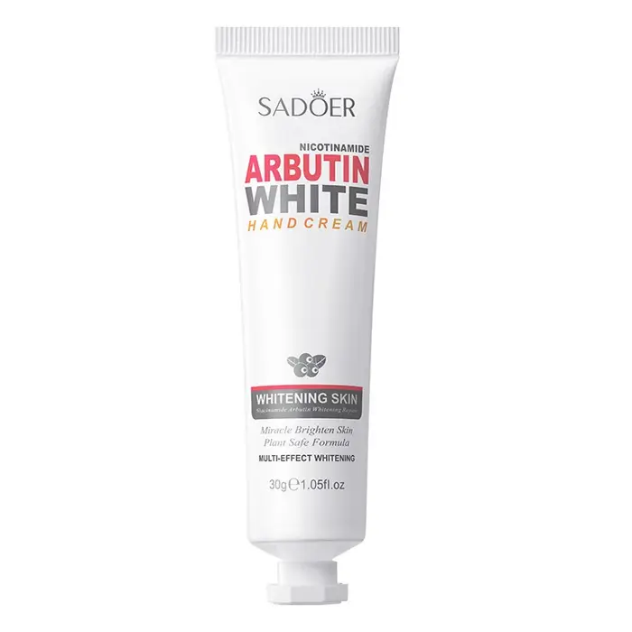 SADOER – crème pour les mains à l'arbutine, hydratante, Non grasse, nourrissante, Anti-fissure sèche