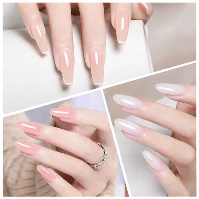 CHUNSHU TPO gratuit 6 en 1 Extension vernis Gel UV dans une bouteille constructeur ongles Gel caoutc