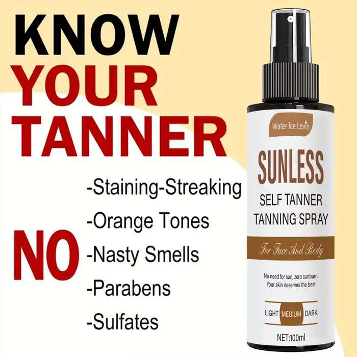Spray autobronzant - Teinte brune naturelle