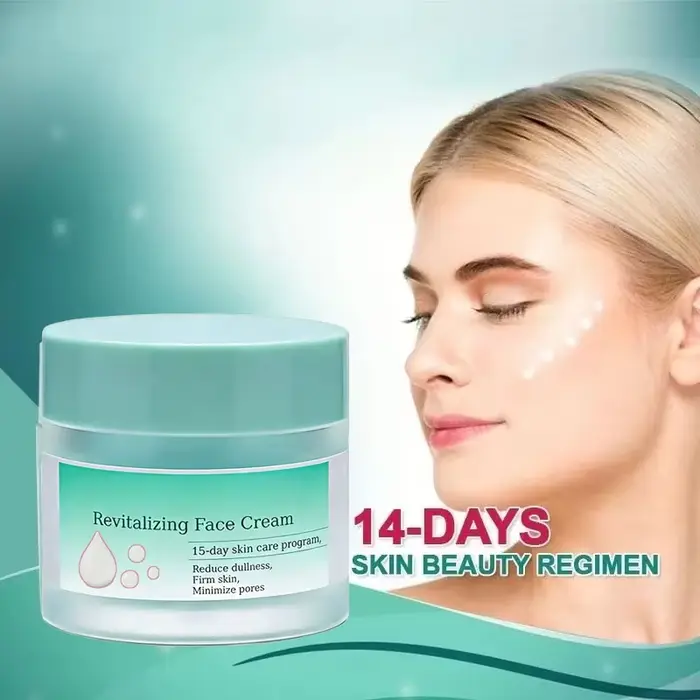 Crème revitalisante pour renouvellement du visage