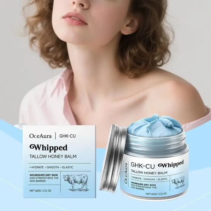 Crème au suif de bœuf GHK-CU aux peptides de cuivre
