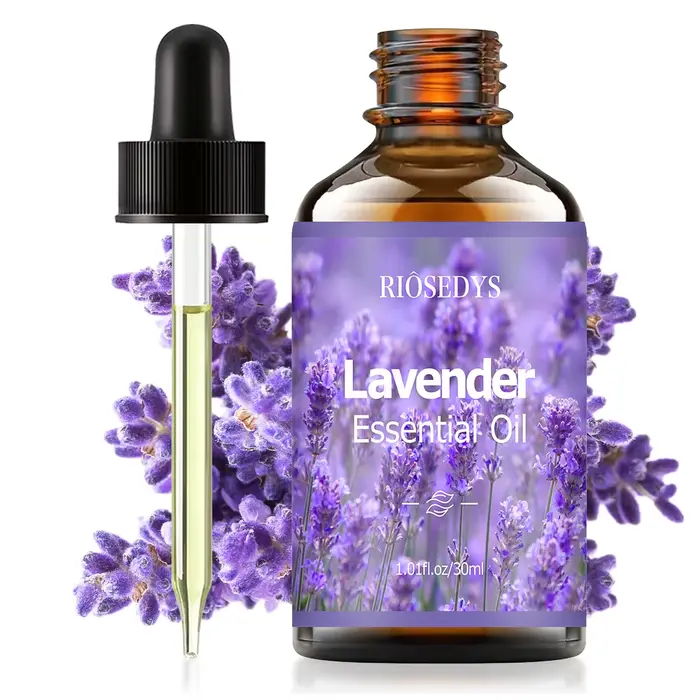 Huile essentielle de lavande, huile parfumée aux notes florales fraîches pour diffuseurs, projets de