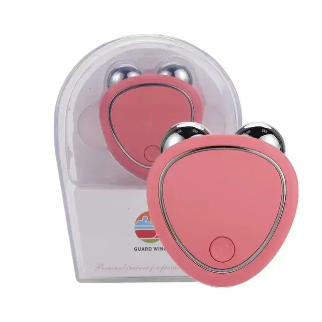 Instrument de beauté à Micro courant, Mini masseur amincissant pour le visage, Portable EMS, Contour