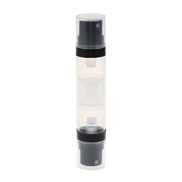 Bouteille de pulvérisation/Lotion à Double tête à pression sous vide, rechargeable, pour maquillage,