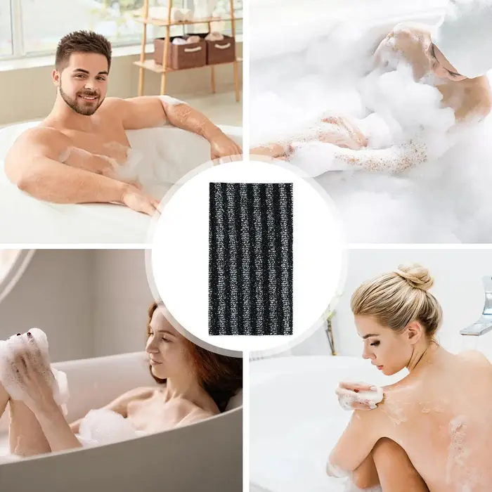 Serviette exfoliante pour le corps