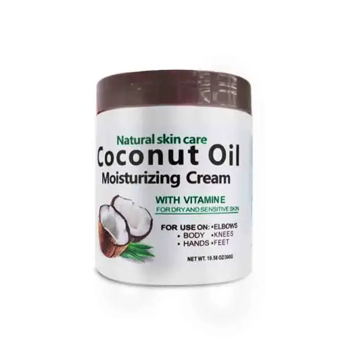 Huile de noix de coco naturelle biologique, 300g/10,58 fl.oz, réparation pressée à froid, peau sèche
