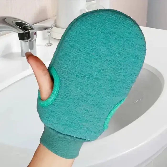 Gants exfoliants pour le corps, pour éliminer les peaux mortes, pour le bain, la douche, le spa, le 