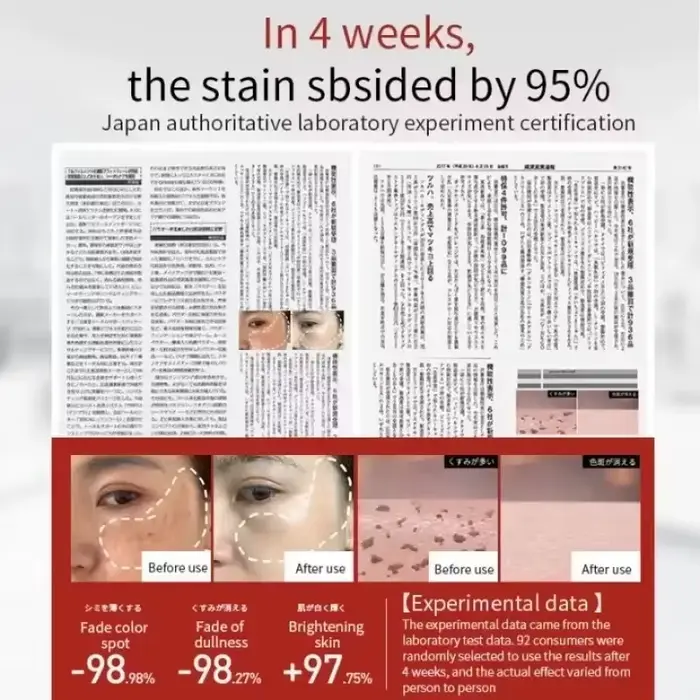 Crème blanchissante pour le visage