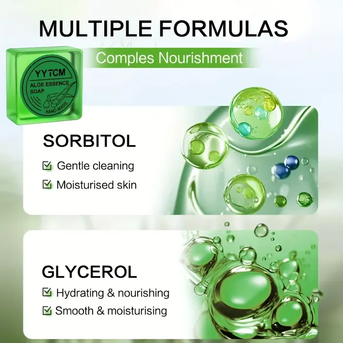 Savon artisanal à l'aloe vera