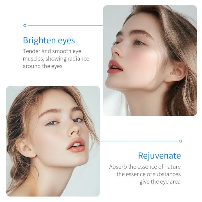 SADOER crème pour les yeux à l'acide hyaluronique Anti cernes rides hydratant Anti-âge crèmes Anti-rides