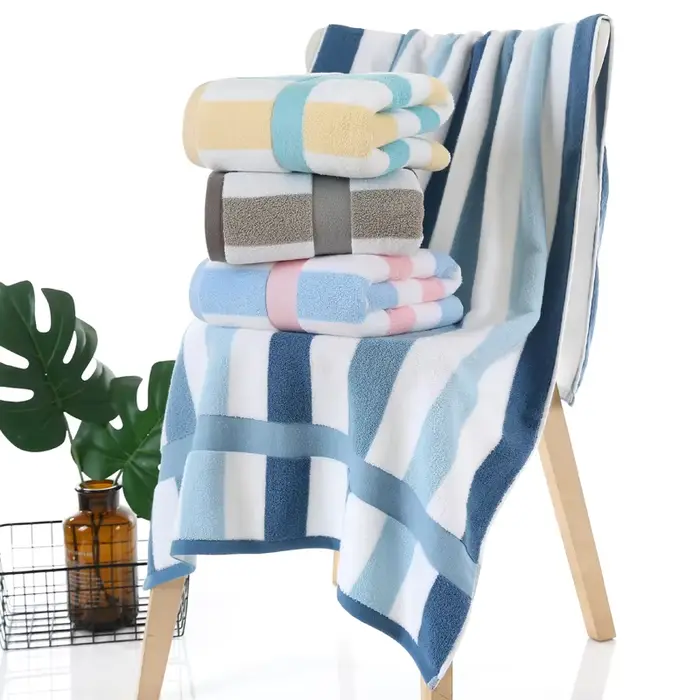 Serviettes de bain en coton turc pour hôtel et spa