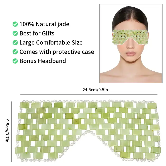 Masque pour les yeux en Jade