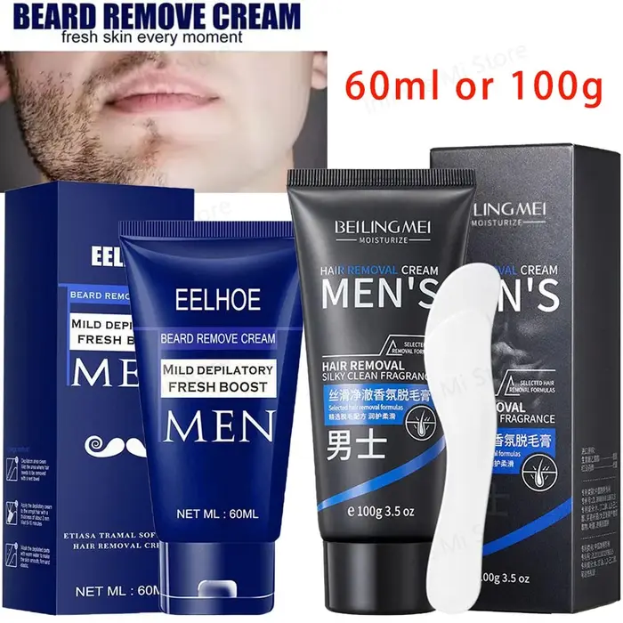 Crème dépilatoire pour hommes et femmes