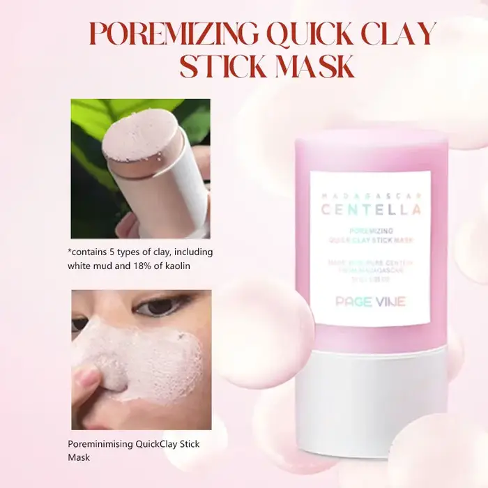 Masque Solide Nettoyant Visage au Sel Rose – Adoucit la Kératine Vieillie