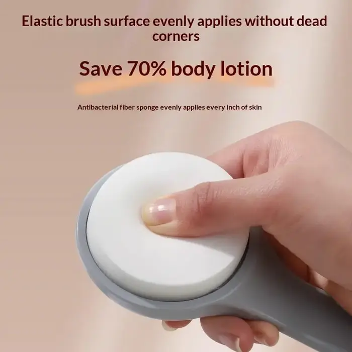 Applicateur de lotion solaire et de bronzage pour le dos, bâton applicateur portable à long manche p