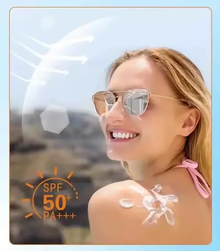Crème solaire pour le visage et le corps