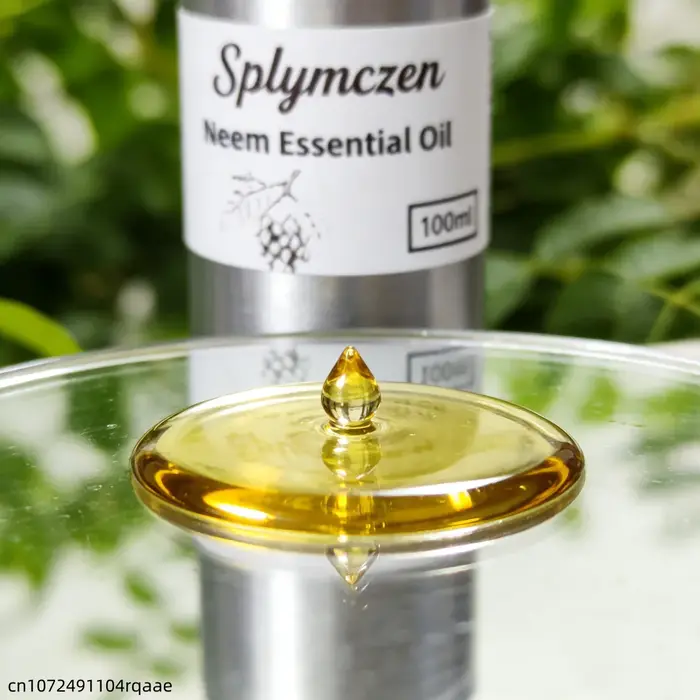 Huile de Neem à parfum végétal naturel et doux pour le bain