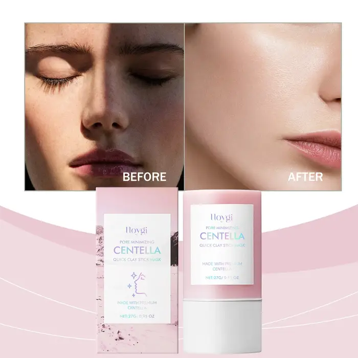 Stick Nettoyant à l'Argile et à la Centella Asiatica Hydratation Profonde Apaisement Réapprovisionne
