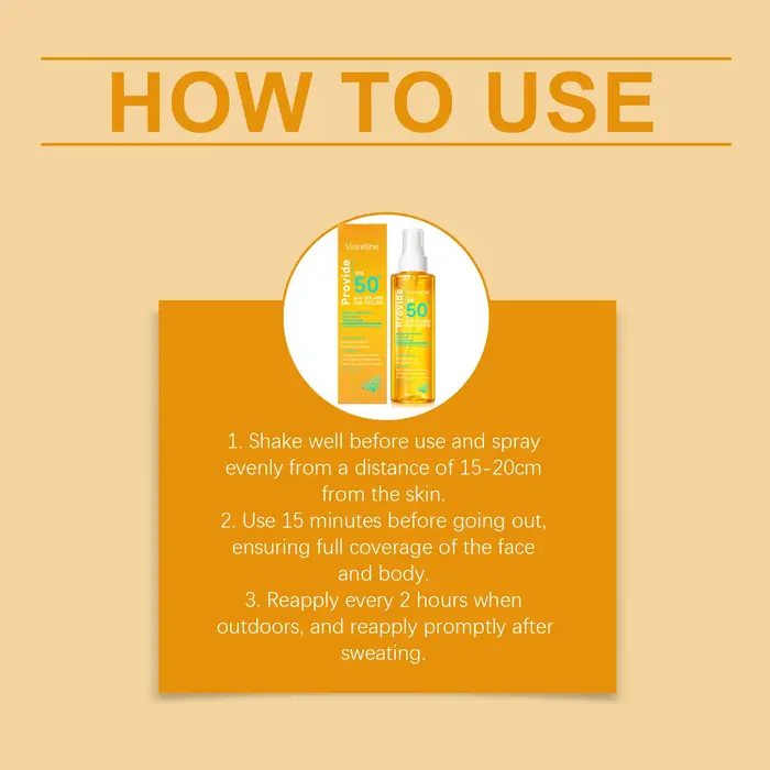 Spray solaire SPF50 100 ml
