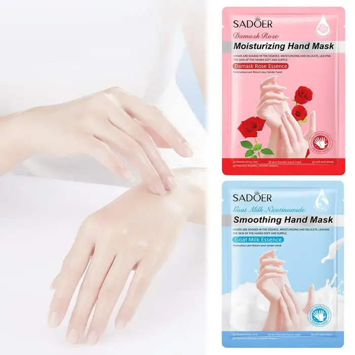 Gants de masque hydratant pour les mains