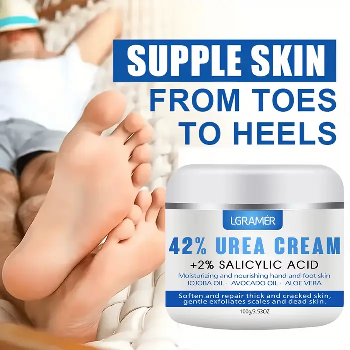 Crème pour les mains à l'urée 42% et les pieds