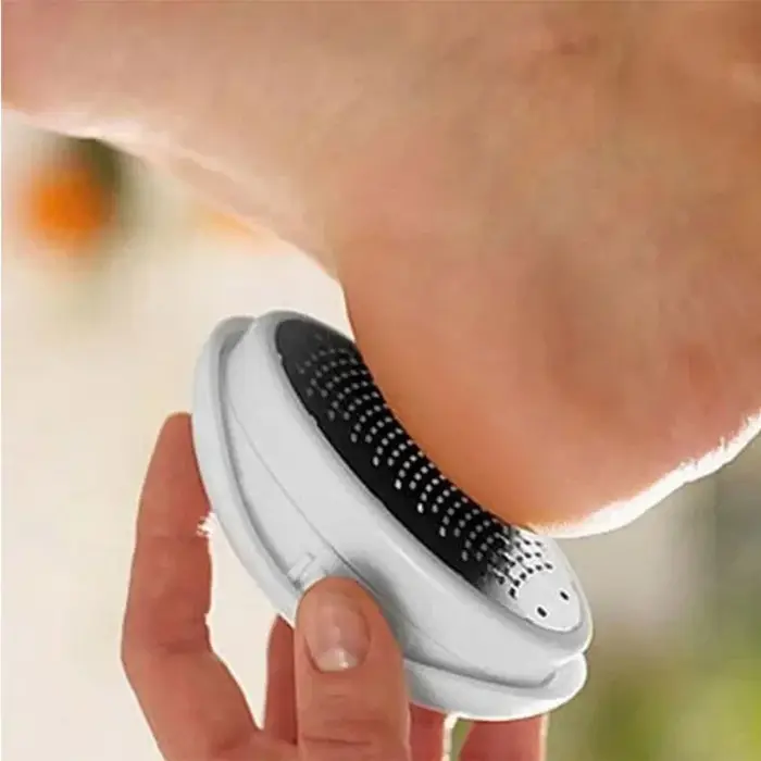 Lime de pédicure naren forme d'œuf pour les soins des pieds, dissolvant de callosités pour usage dom