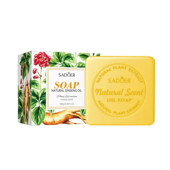 Savon artisanal au bois de santal pour femmes, nettoyant corporel en profondeur, blanchissant, à l'h