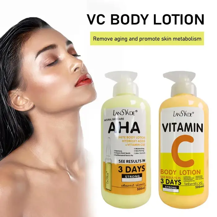 Crème corporelle à la vitamine C 500 ml