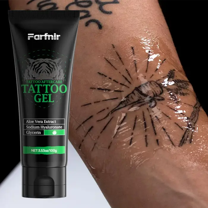 Le gel de tatouage 3, 53 oz/100 g convient à l'hydratation et à l'entretien en profondeur après