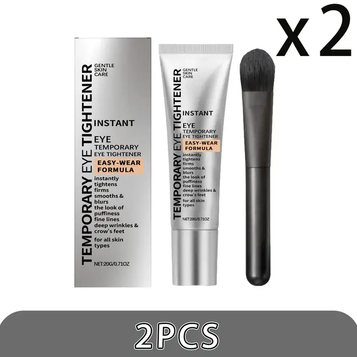Crème pour les yeux Lifting raffermissant hydratant réduction des cernes ridules traitement de Massage lissant avec brosse soins quotidiens doux