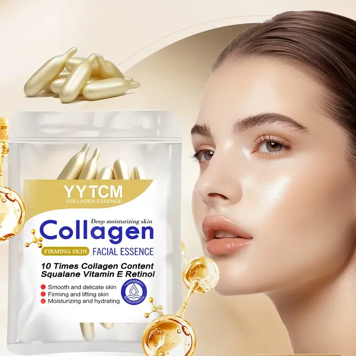 Essence raffermissante au collagène en capsules