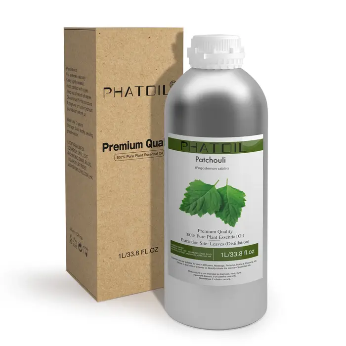 PHATOIL 1000ml huile essentielle d'aromathérapie naturelle lavande jasmin Eucalyptus vanille citron bergamote Rose arôme huiles essentielles