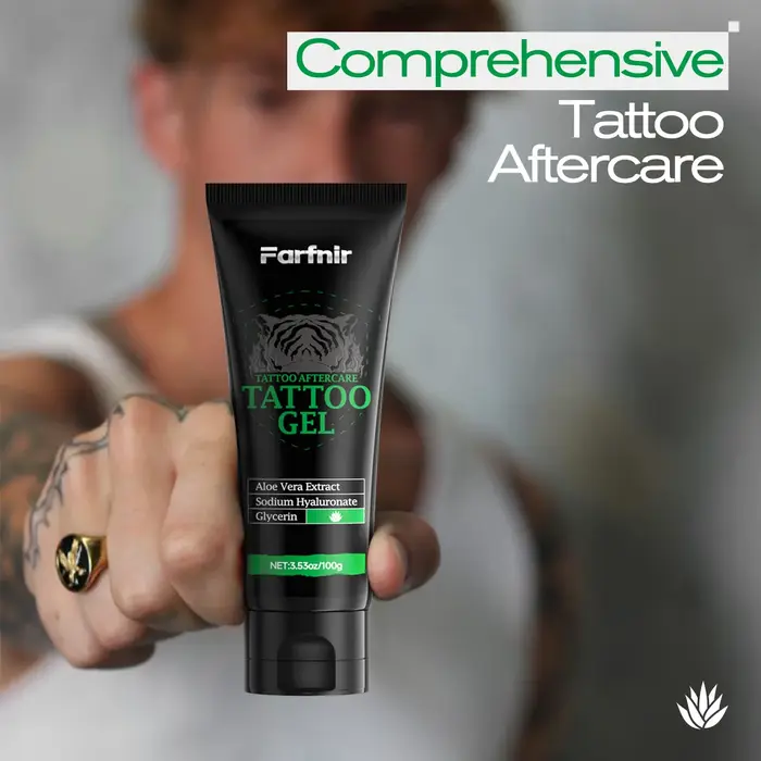 Le gel de tatouage 3, 53 oz/100 g convient à l'hydratation et à l'entretien en profondeur après