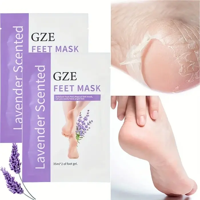 GZE Masque exfoliant pour les pieds Masques exfoliants pour la peau