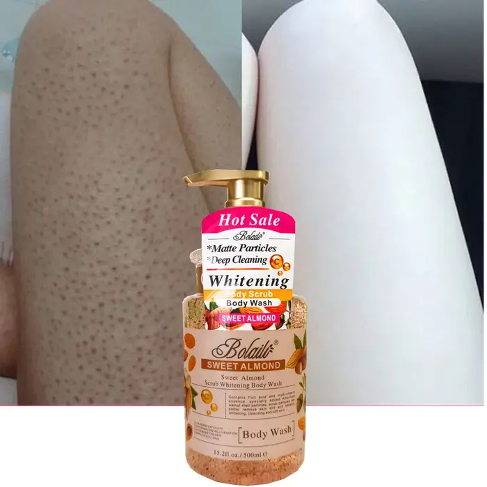 Gel Douche Exfoliant et Hydratant à l'Amande Douce