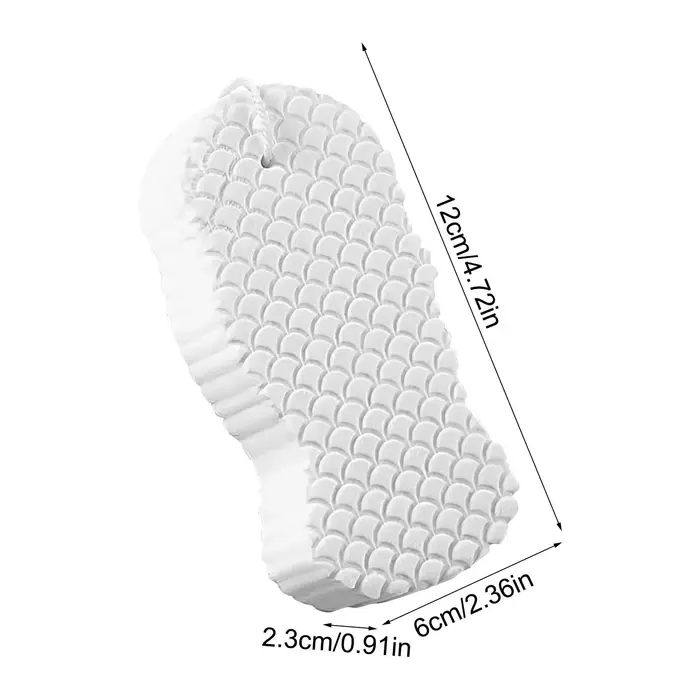 Éponge douce exfoliante pour le corps