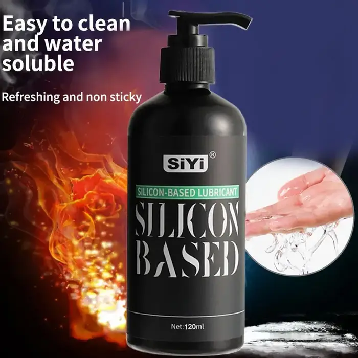 Lubrifiant personnel à base de silicone longue durée soyeux lisse