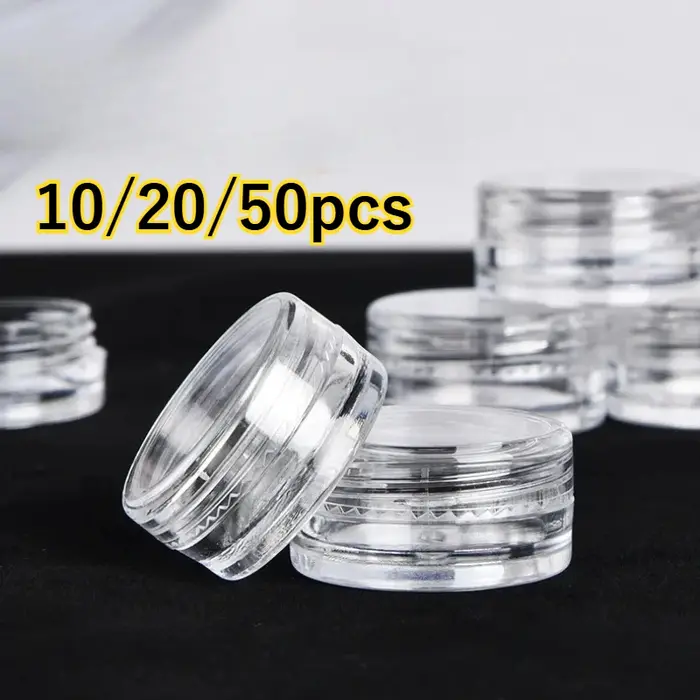 Pot à crème transparent de 2-5g